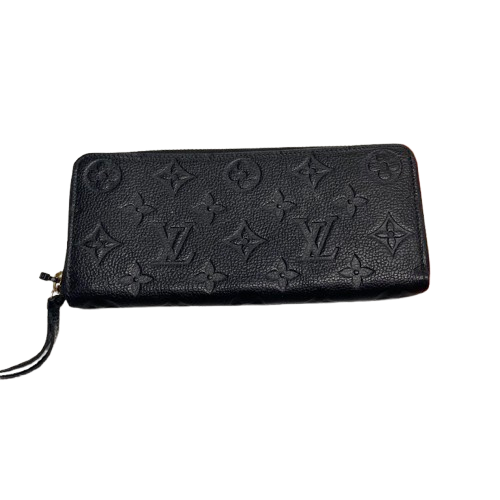Louis Vuitton Monogram Zippy Wallet Black (NG)