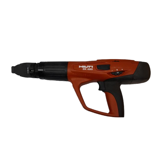 Hilti DX 460 Power Tool Red Fastener Tool with Case and Accessories (MR