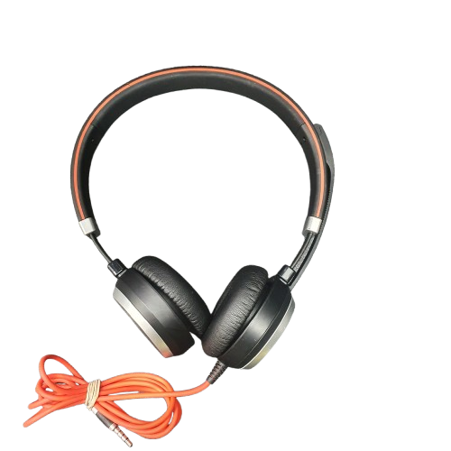 Jabra Evolve 40 Headphones Black With Wired Receiver (MR)
