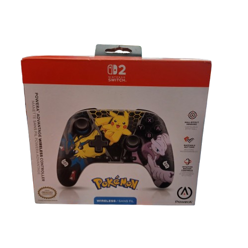 PowerA Advantage Wireless Controller for Nintendo Switch 2 ( Pokemon Mega Evolution) (Like NEW ) ( LE )