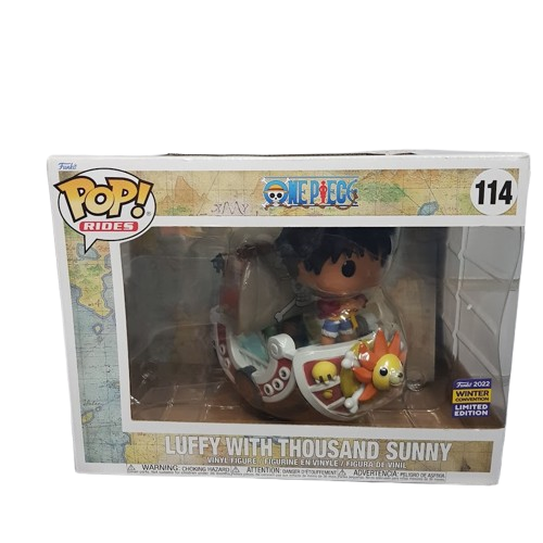 POP VINYL Luffy With Thousand Sunny 114