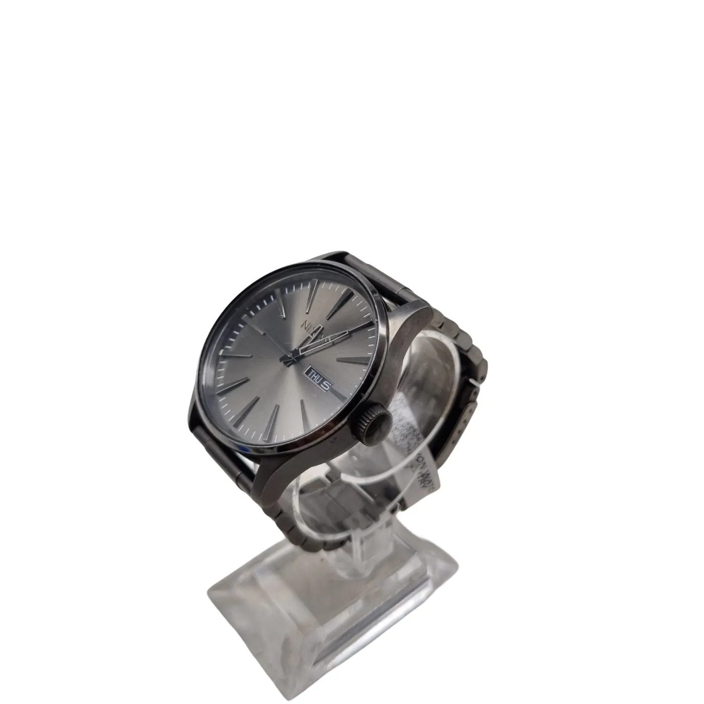 Nixon The Sentry SS Men’s Watch with Grey Steel Band (WR 1364343)