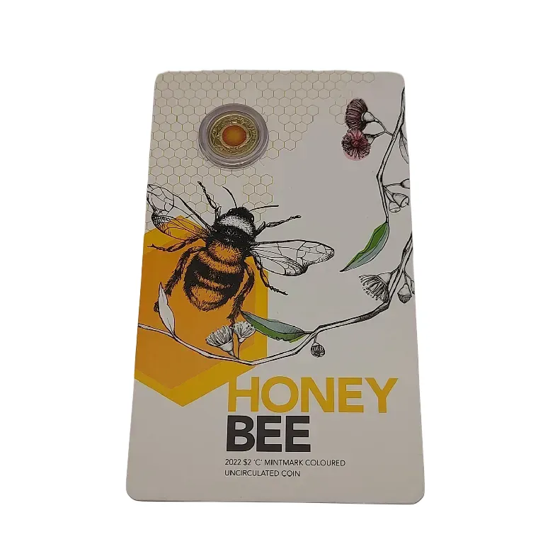 2022 Honey Bee $2 Coloured Uncirculated Coin