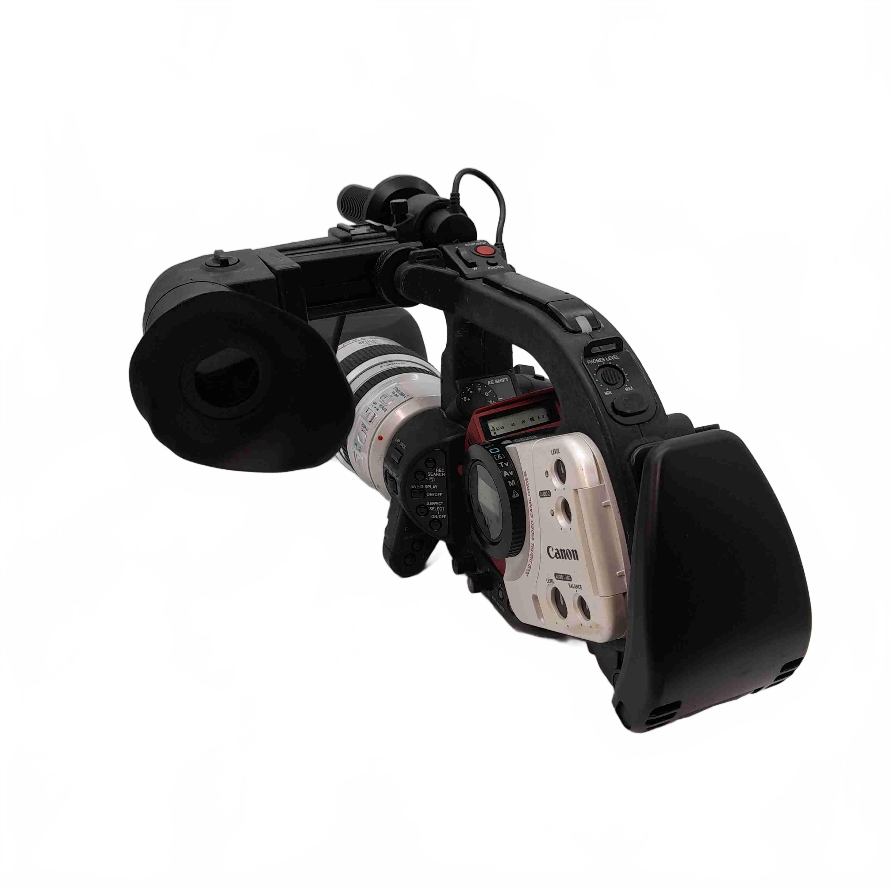 Canon Camcorder DM-XL1E + Remote + Video Light +Chargers +Manuals+ Hard Case (WL 1430261)