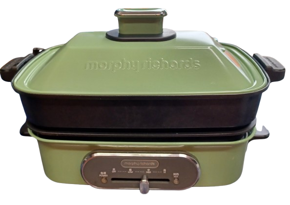 Morphy Richards 2.5L 1400W Electric Slow Cooker/Grill/Steam Multifunction Pot