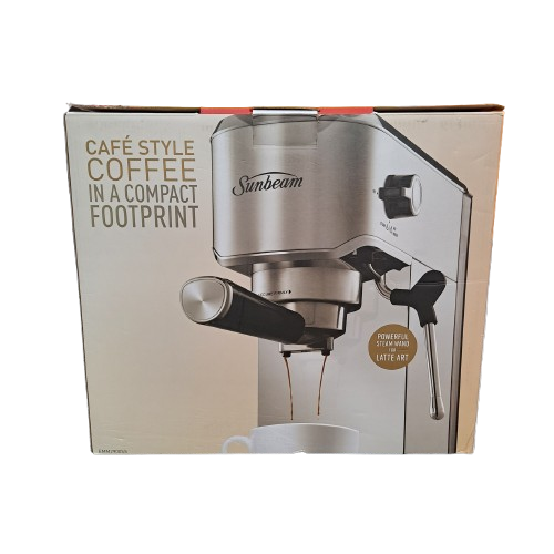 sunbeam compact barista EMM2900SS In Box