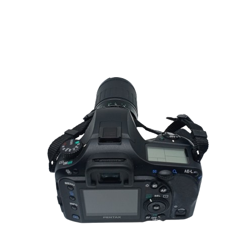 Pentax K10D Digital SLR Camera Black With Lens And Carry Bag (1431944)