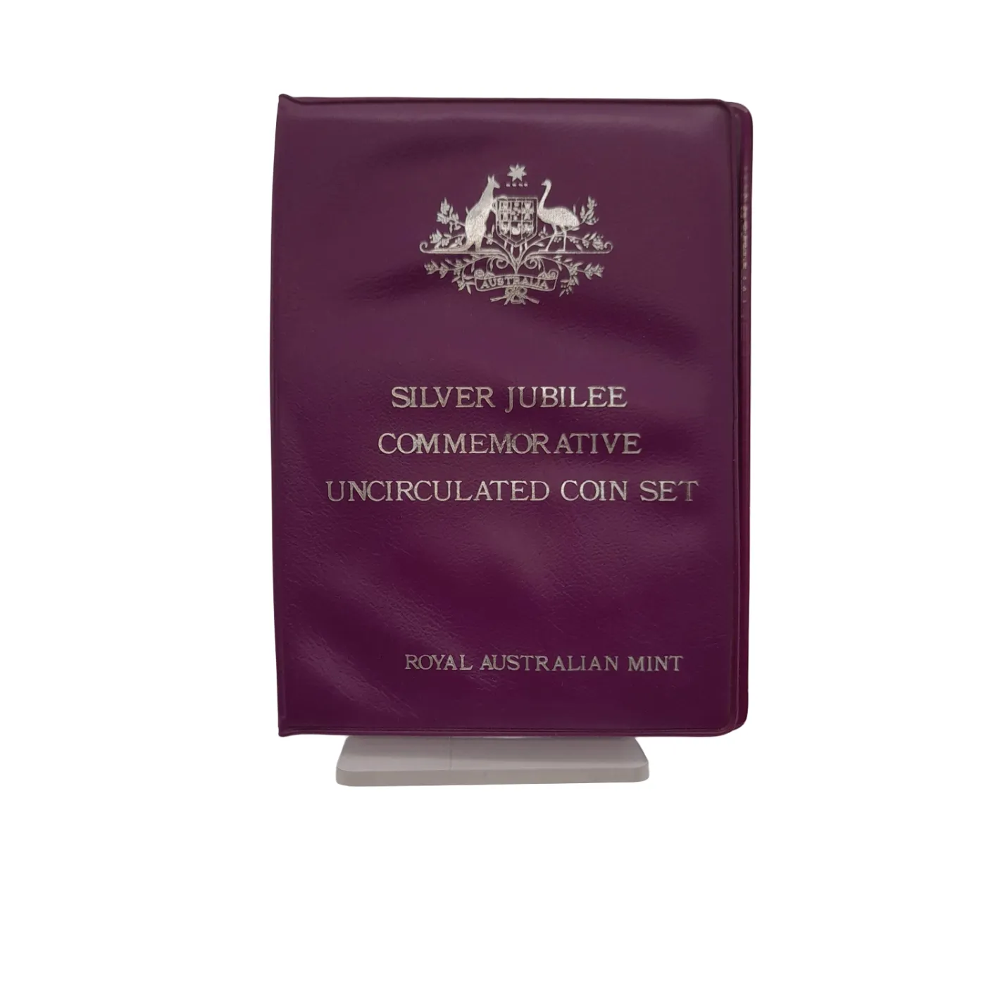 1977 Silver Jubilee Commemorative Uncirculated Coin Set Royal Australian Mint 6 Coins (WL)