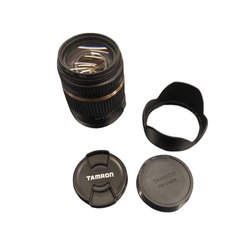 Tamron DSLR Lens 18-270mm F3.5–6.3 Di II VC PZD Canon Mount, Excellent Condition With Front + Rear Lens Caps, Hood + UV Filter