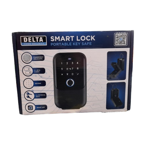 Delta WUN-SKS-AXF Smart Lock Portable Key Safe (MR)