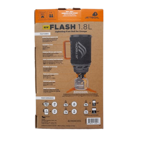 Jetboil Flash 1.8L Cooker Black FLXCB3 (LN)