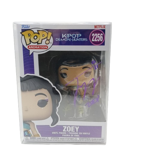 Funko Pop KPop Demon Hunters Zoey 2256 Signed (1430961) (CP)