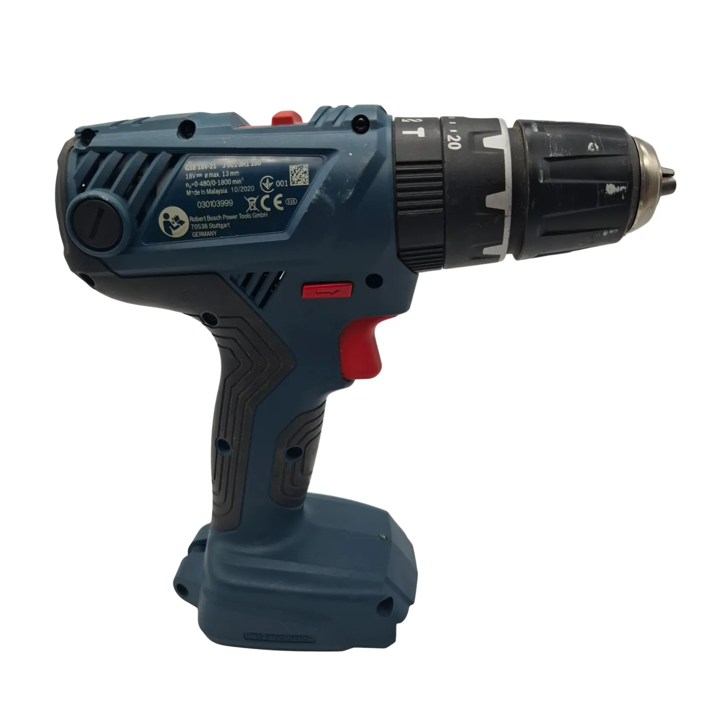 Bosch GSR 18 V‑EC Professional Cordless Drill/Driver (WR)