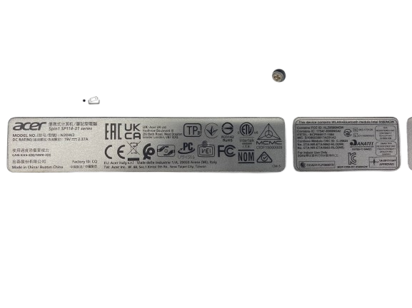 Acer Spin 1 Pure Silver Laptop (1425734)