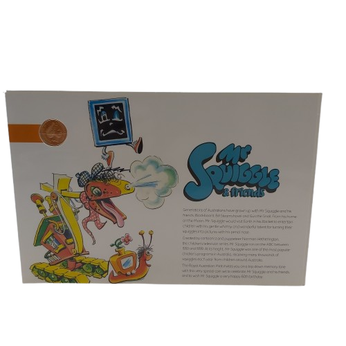 Mr Squiggle And Friends Coins 2019 Collection Complete Set