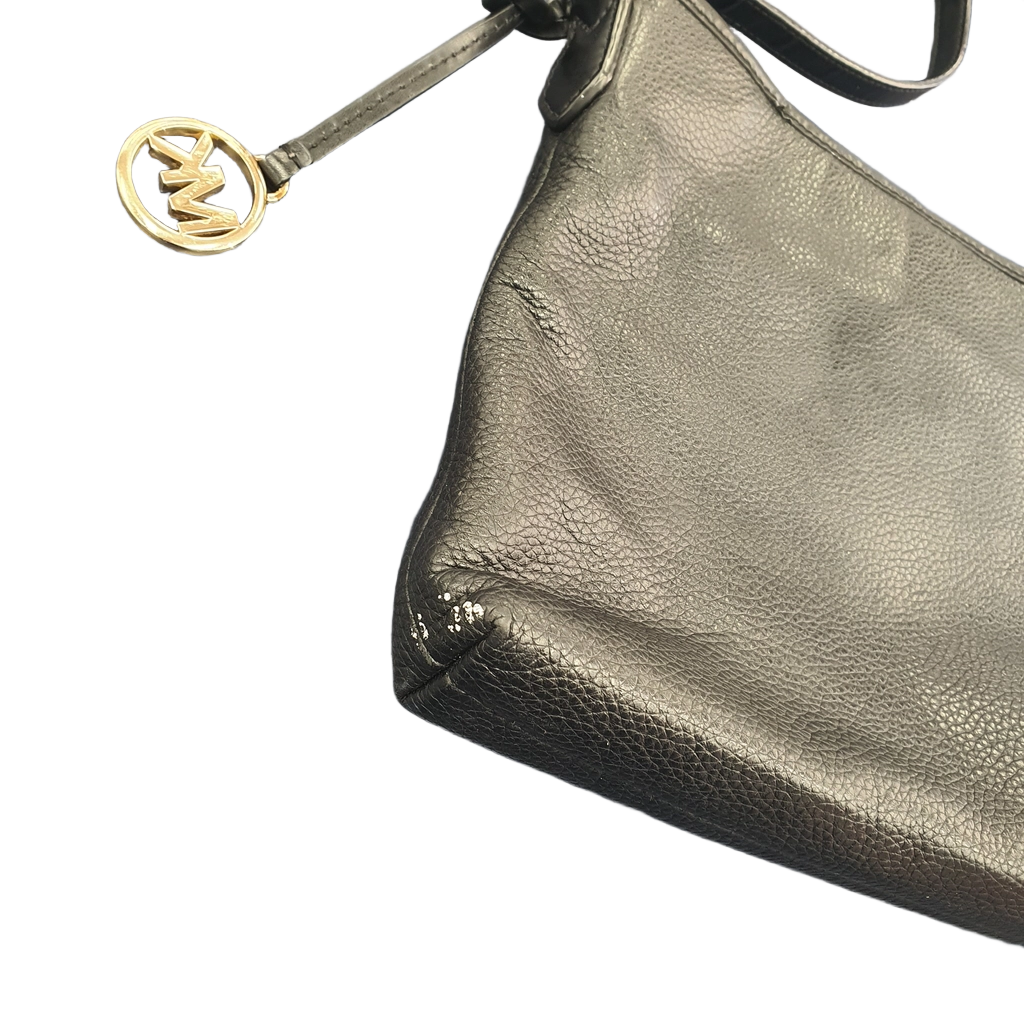 Ladies Michael Kors Bag, Black, Good USED Condition, Some Marks (MR)
