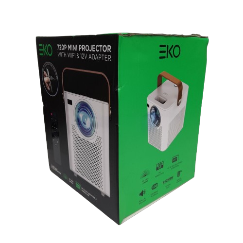 EKO K720PUSBC12V 720P Mini Projector in Box (LN)