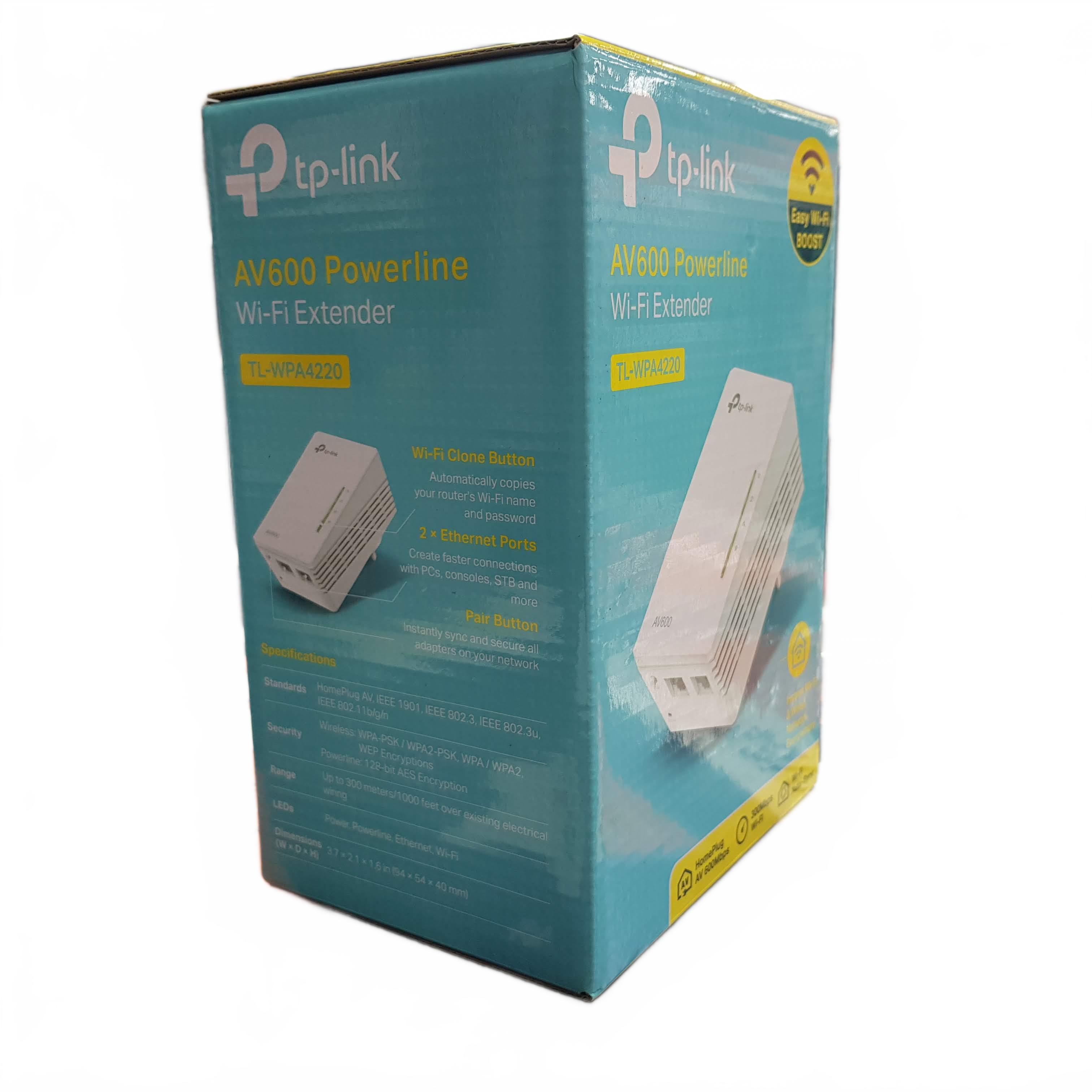 TP Link TL-WPA4220 Wi-Fi Powerline Extender White (MR) (1432085)
