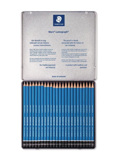 Staedtler Lumograph Pencils Black Lead Set ( LE )