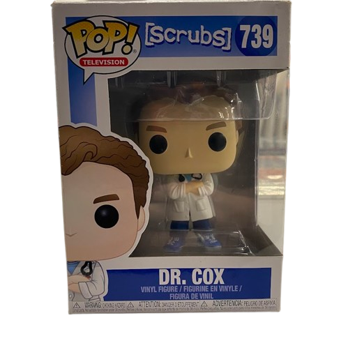 Dr Cox Scrubs Pop Vinyl – 739. Unopen. (NG 1386772)