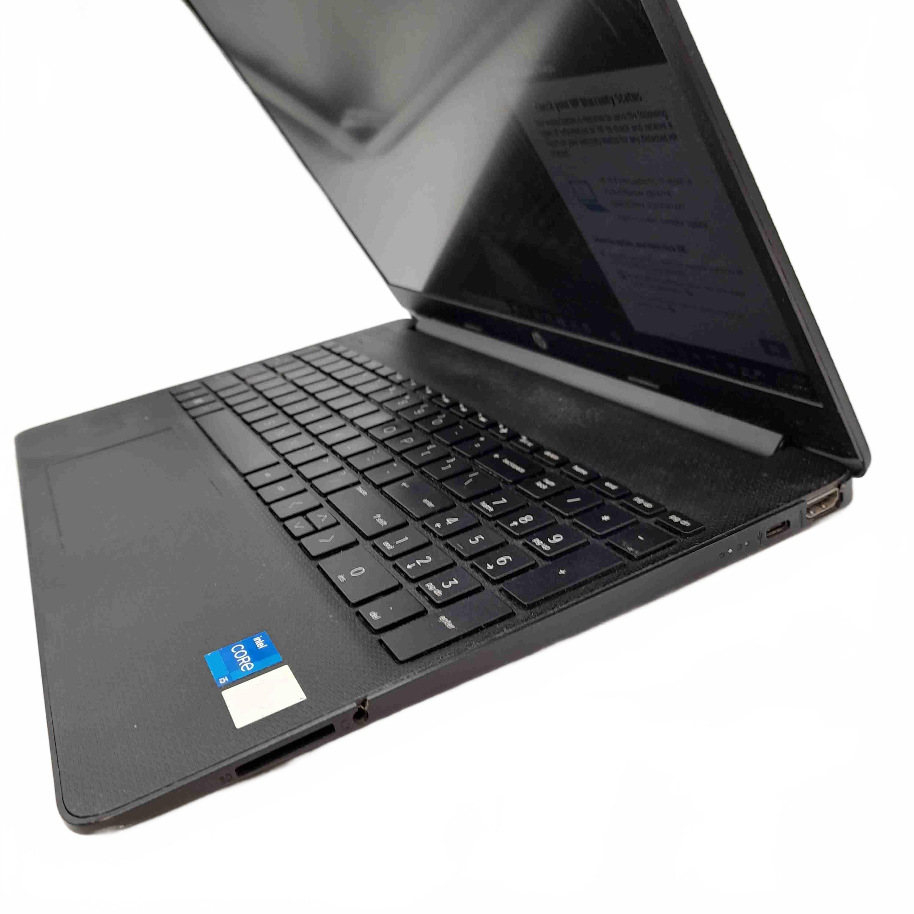 HP Laptop 15s-FQ5121TU + Charger *Missing Plastic Cover On Charging Port* (WL 1435594)