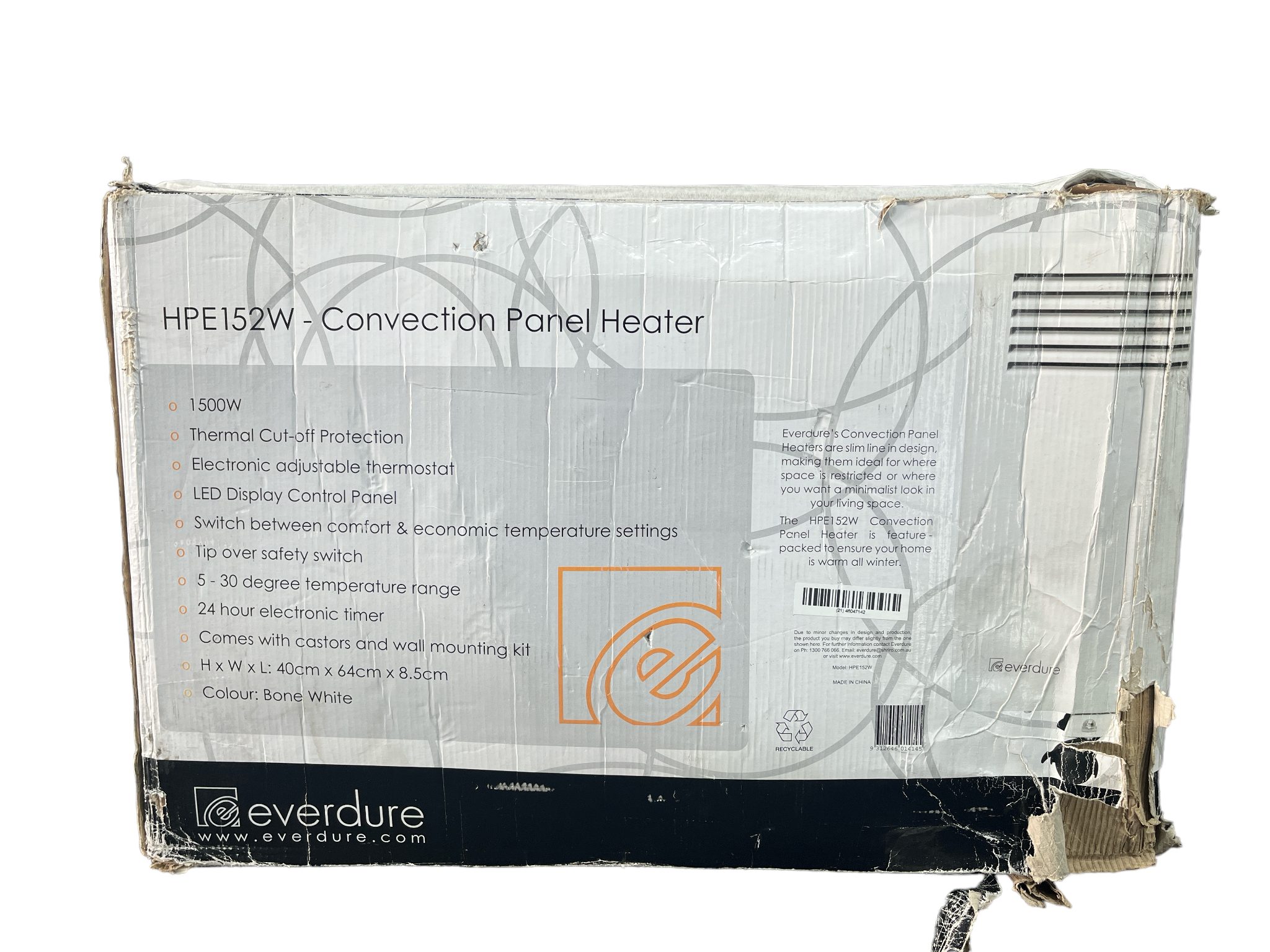 EVERDURE PANEL HEATER - Dollar Dealers