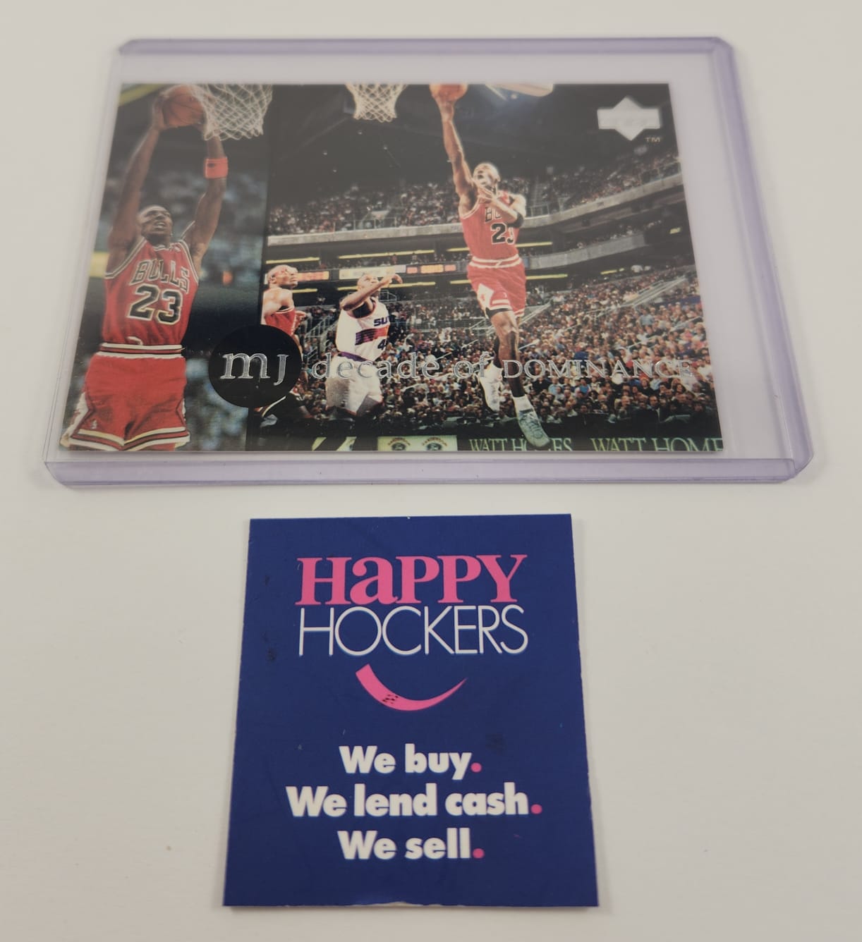 UPPER DECK RARE AIR BASKETBALL CARD, MJ DECADE OF DOMINANCE J8