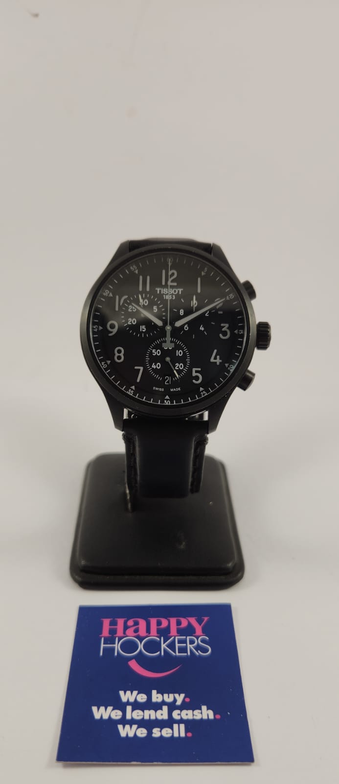 TISSOT WATCH MODEL: T116617A. 45MM PVD COATED STAINLESS STEEL