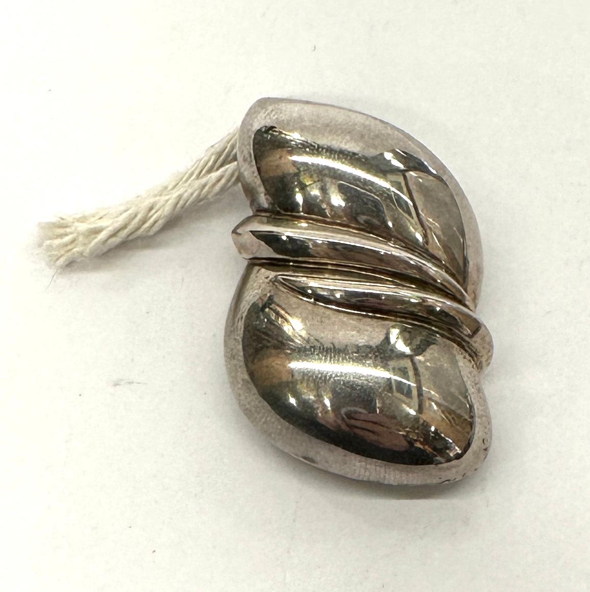 ROY KING 925 RODIUM FINISHED STERLING SILVER OCEANUS PENDANT