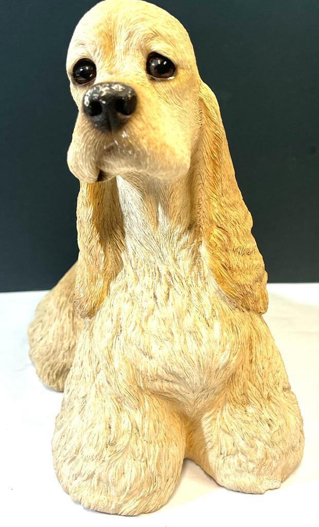 SANDICAST STATUS 1989 COCKER SPANIEL STATUE