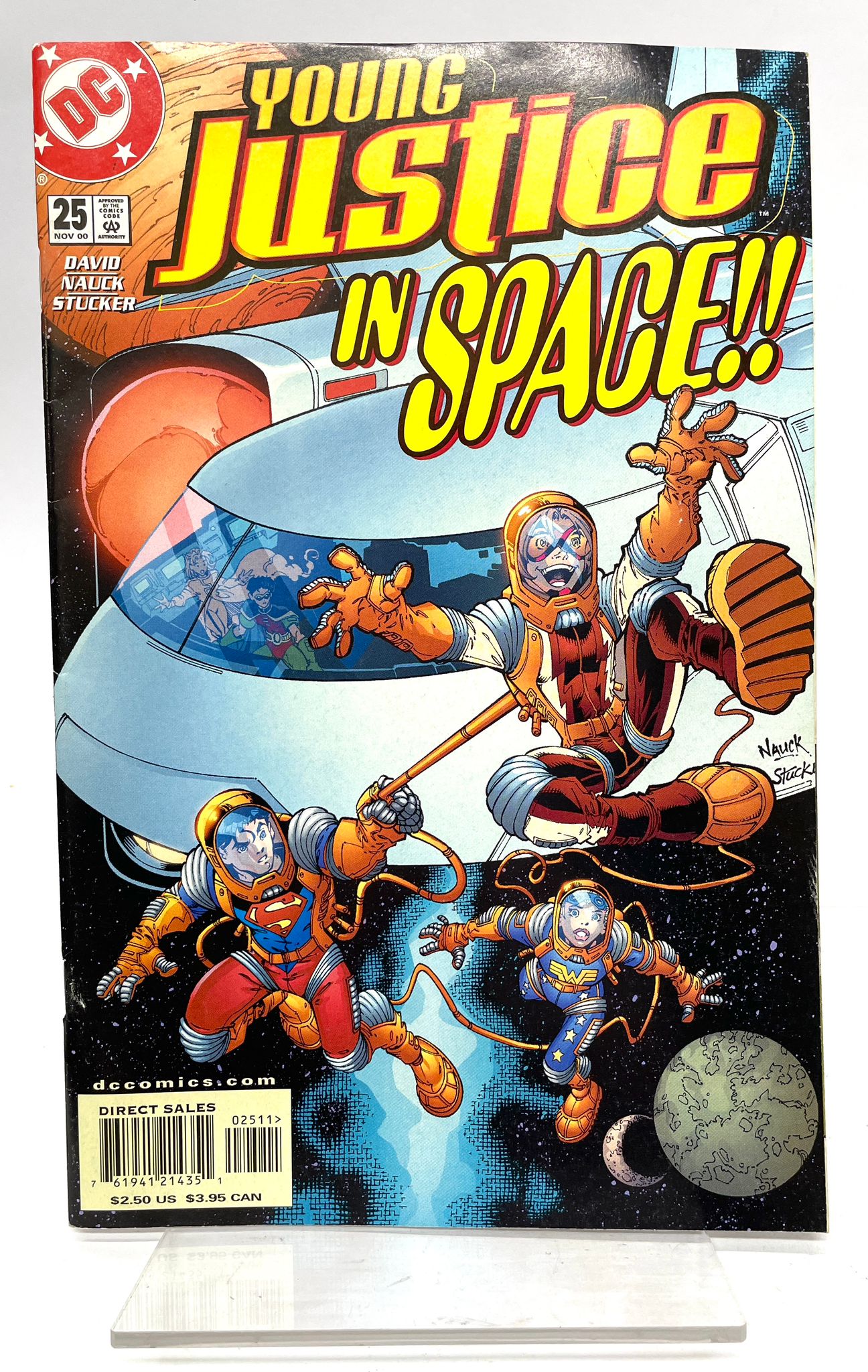 VINTAGE DC COMIC BOOK YOUNG JUSTICE – NOVEMBER 2000