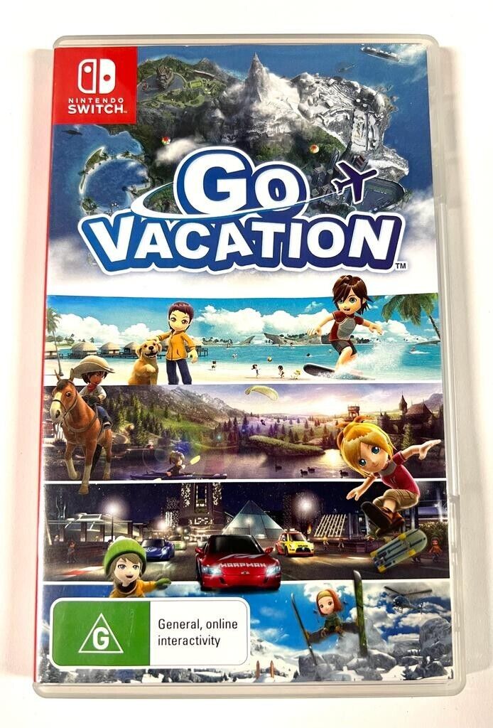 NINTENDO SWITCH GAME – GO VACATION!