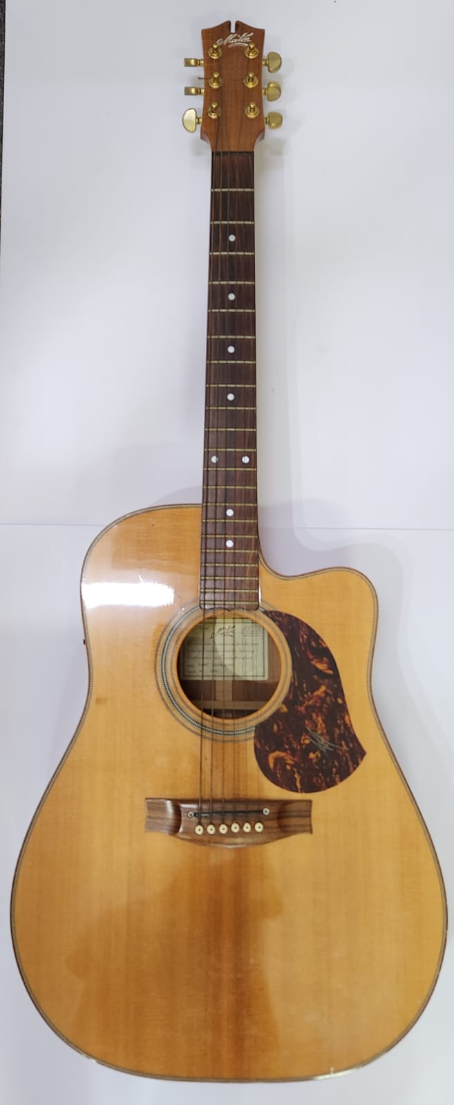 MATON ACOUSTIC GUITAR MODEL: EA80C. DREADNOUGHT WITH CUTAWAY, MATON AP5 PICKUP