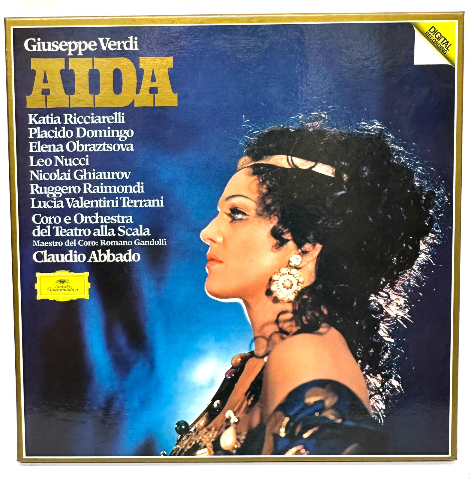 GIUSEPPE VERDI AIDA LP VINYL