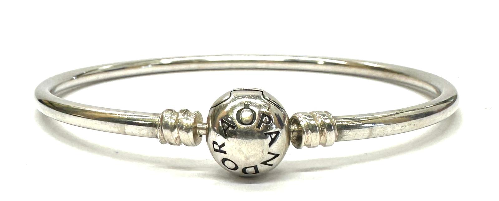 SILVER PANDORA CHARM BRACELET