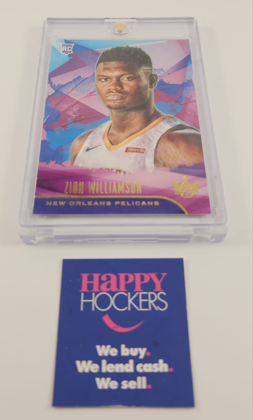 PANINI COURT KINGS BASKETBALL CARD, ZION WILLIAMSON ROOKIE CARD #72