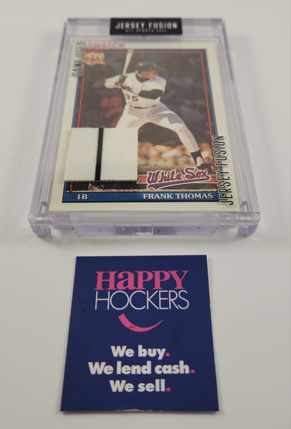 JERSEY FUSION TOPPS 40 YEARS OF BASEBALL TRADING CARD, FRANK THOMAS JF-FT97