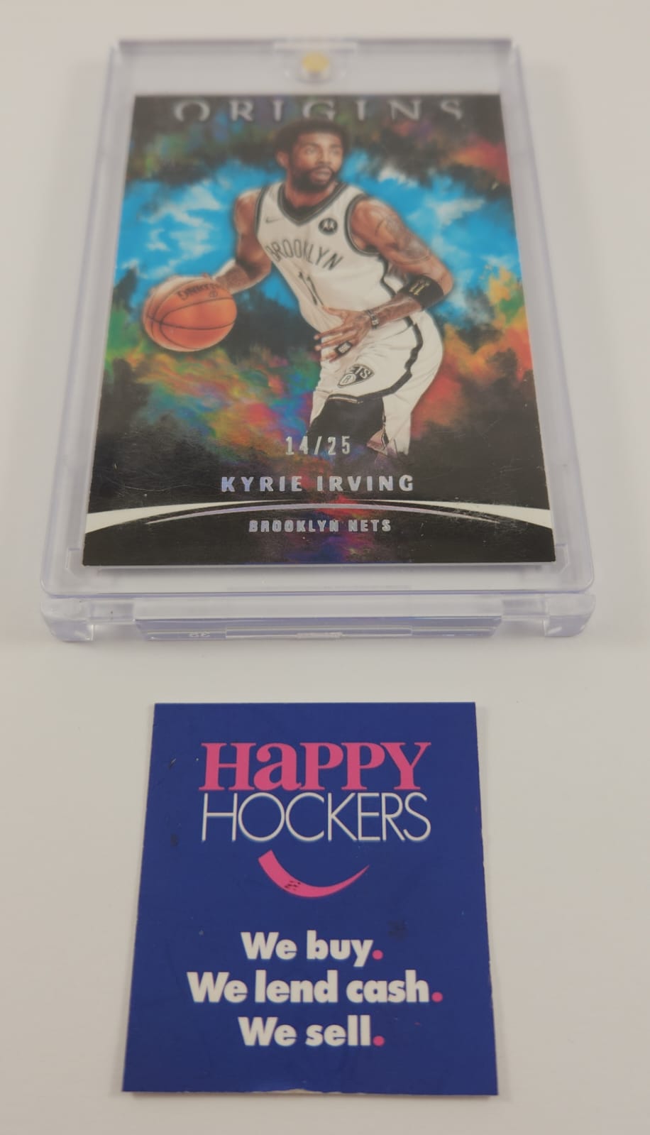 PANINI ORIGINS BASKETBALL CARD, BROOKLYN NETS KYRIE IRVING 14/25