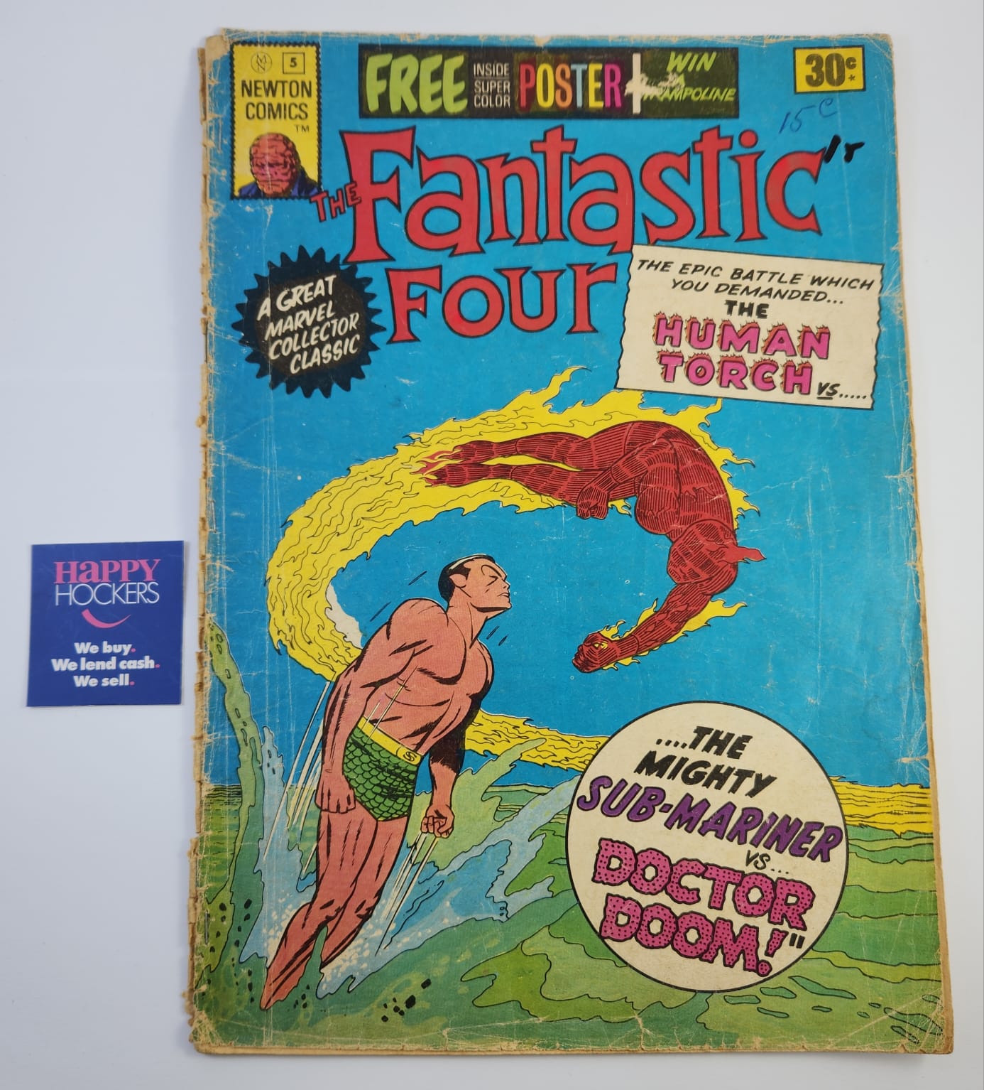 NEWTON COMICS FANTASTIC FOUR ISSUE: NUMBER 5