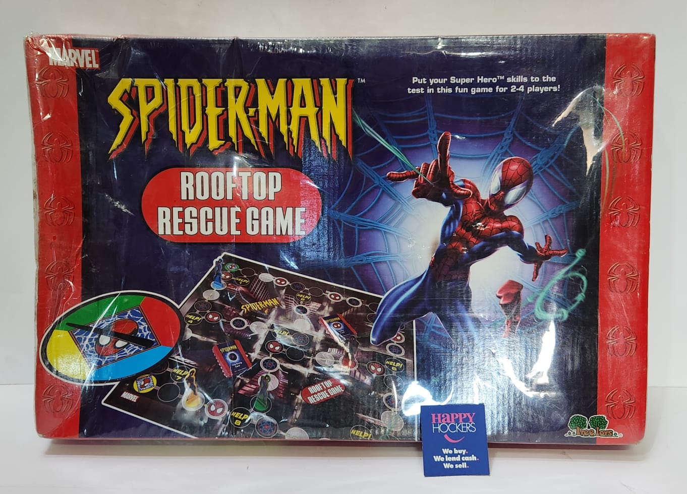 TREE TOPS SPIDERMAN BOARD GAME: ROOFTOP RESCUE