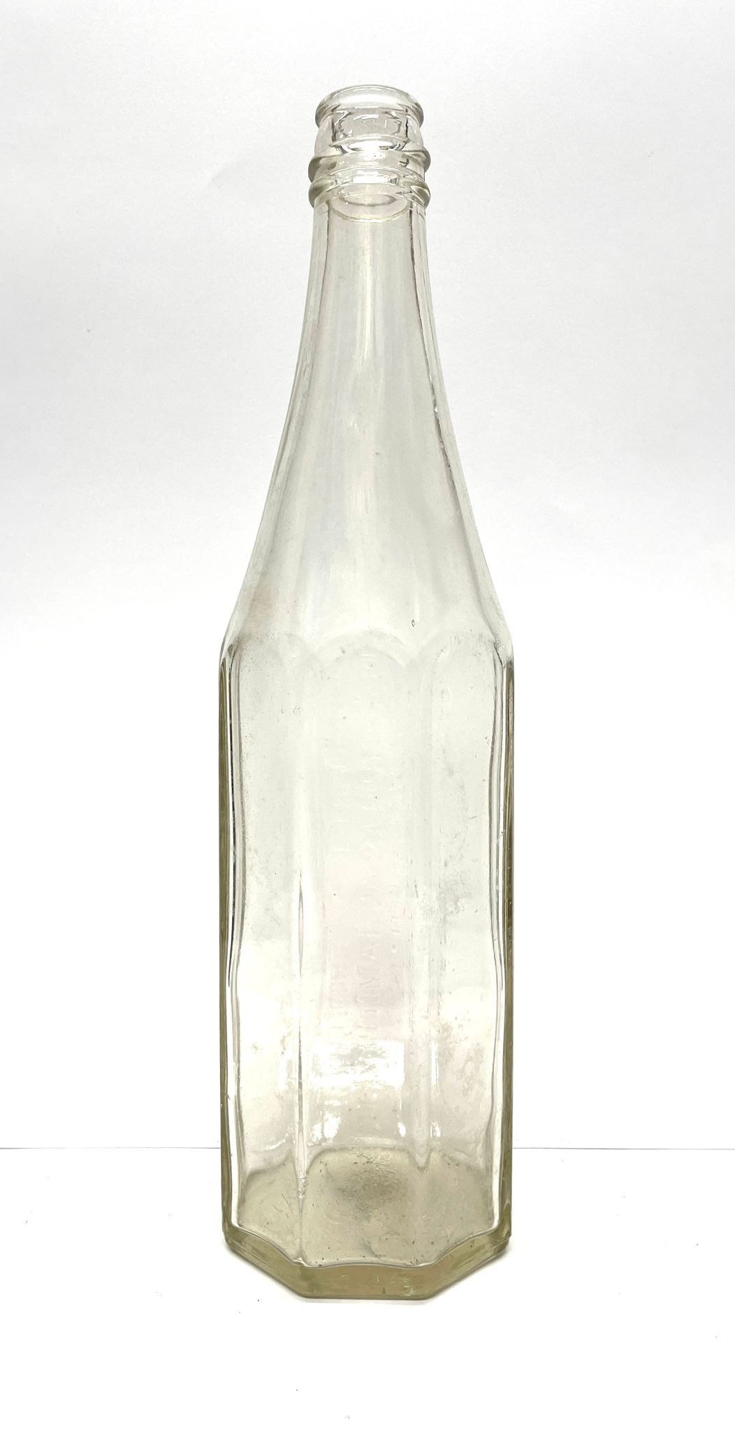 JAMCO PTY. LTD. MELBOURNE GLASS HEXAGONAL BOTTLE