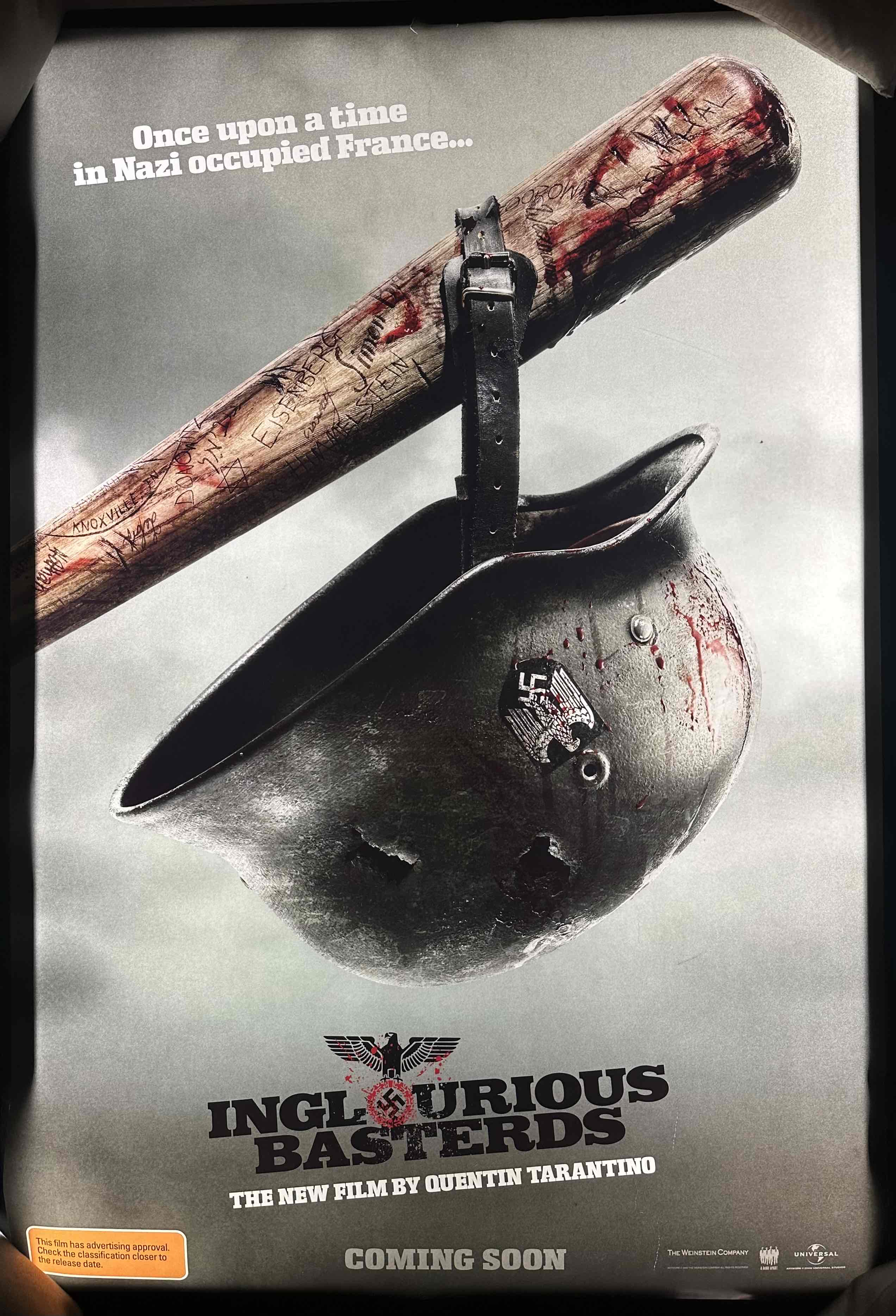 INGLOURIOUS BASTERDS 2009 D/S  MOVIE POSTER