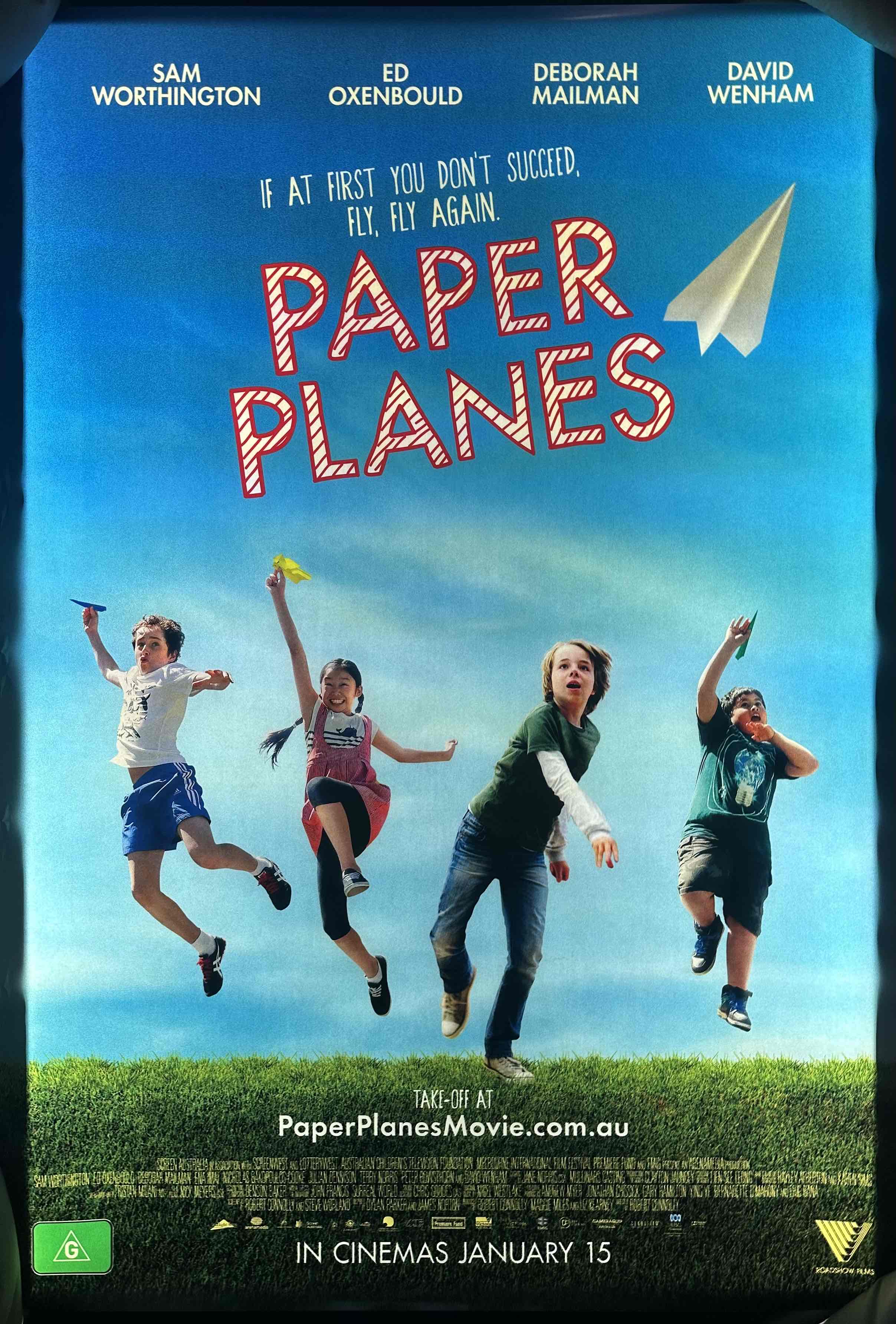 PAPER PLANES 2015 LAUNCH  D/S  MOVIE POSTER