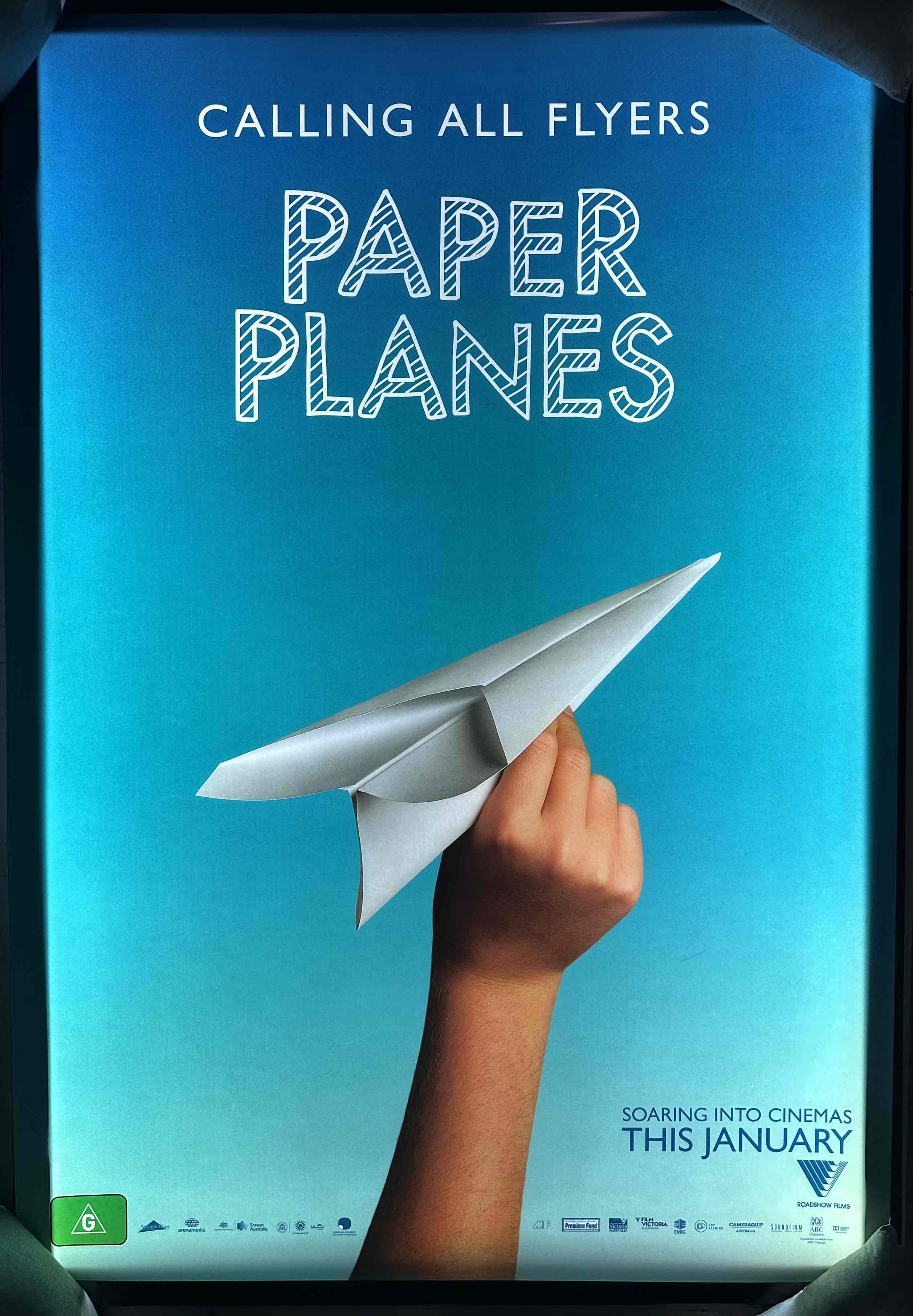 PAPER PLANES 2015 TEASER  D/S  MOVIE POSTER