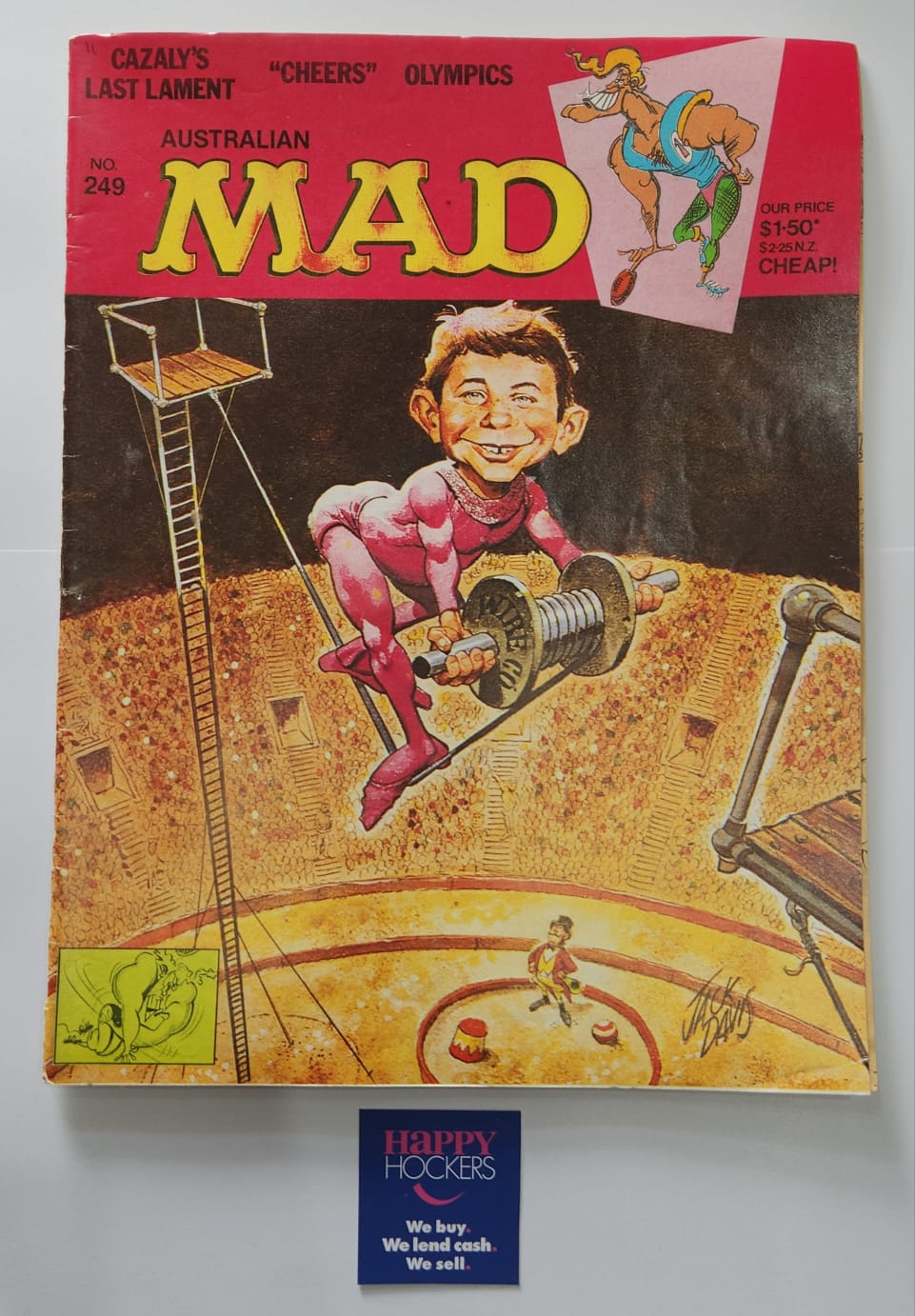 EC PUBLICATIONS MAD MAGAZINE AUSTRALIAN EDITION NUMBER 249