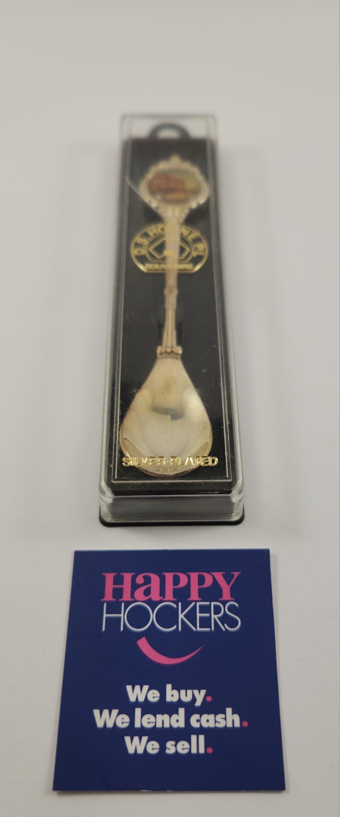 D.S. HORNE PTY LTD SILVER PLATED COLLECTIBLE TEASPOON, CASINO SOUTH AUSTRALIA