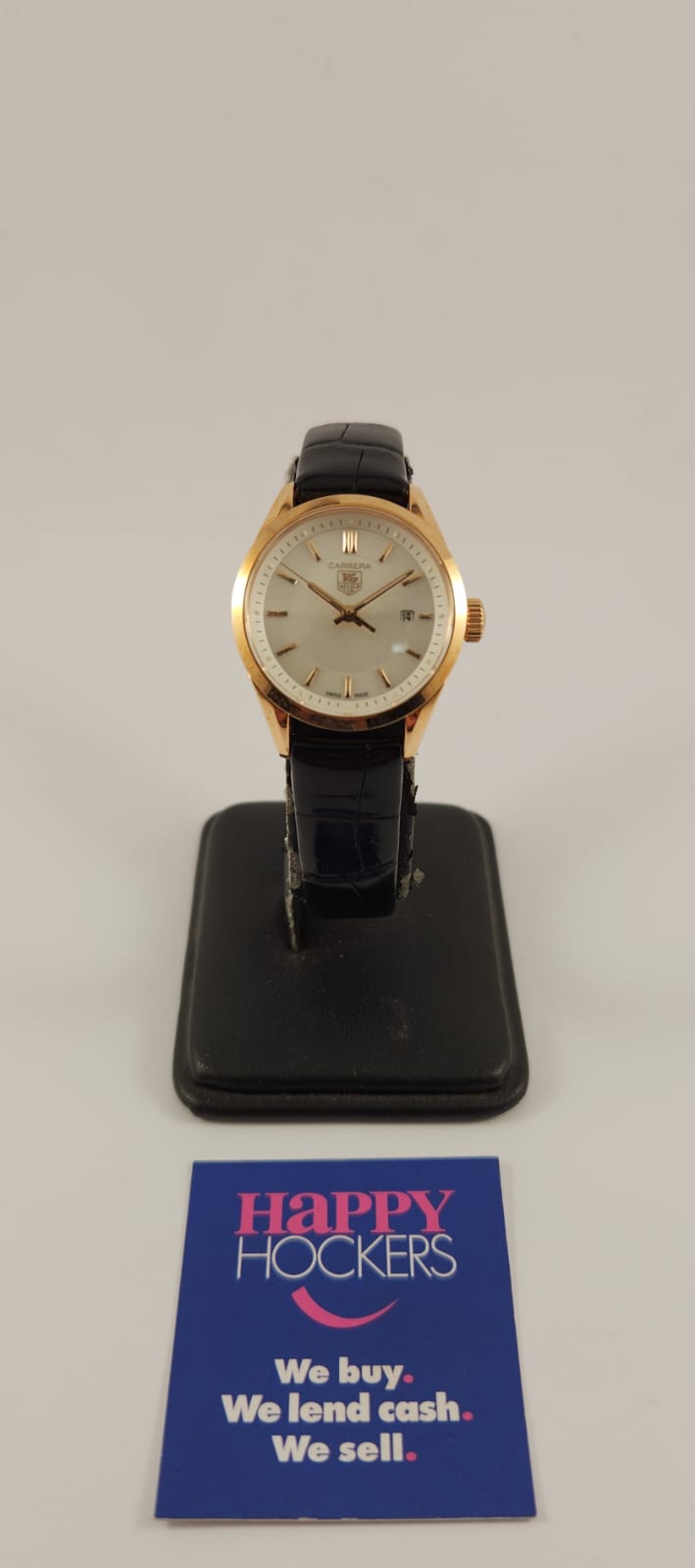 TAG HEUER WV1440 FC8181. 27MM 18CT ROSE GOLD LADIES WATCH