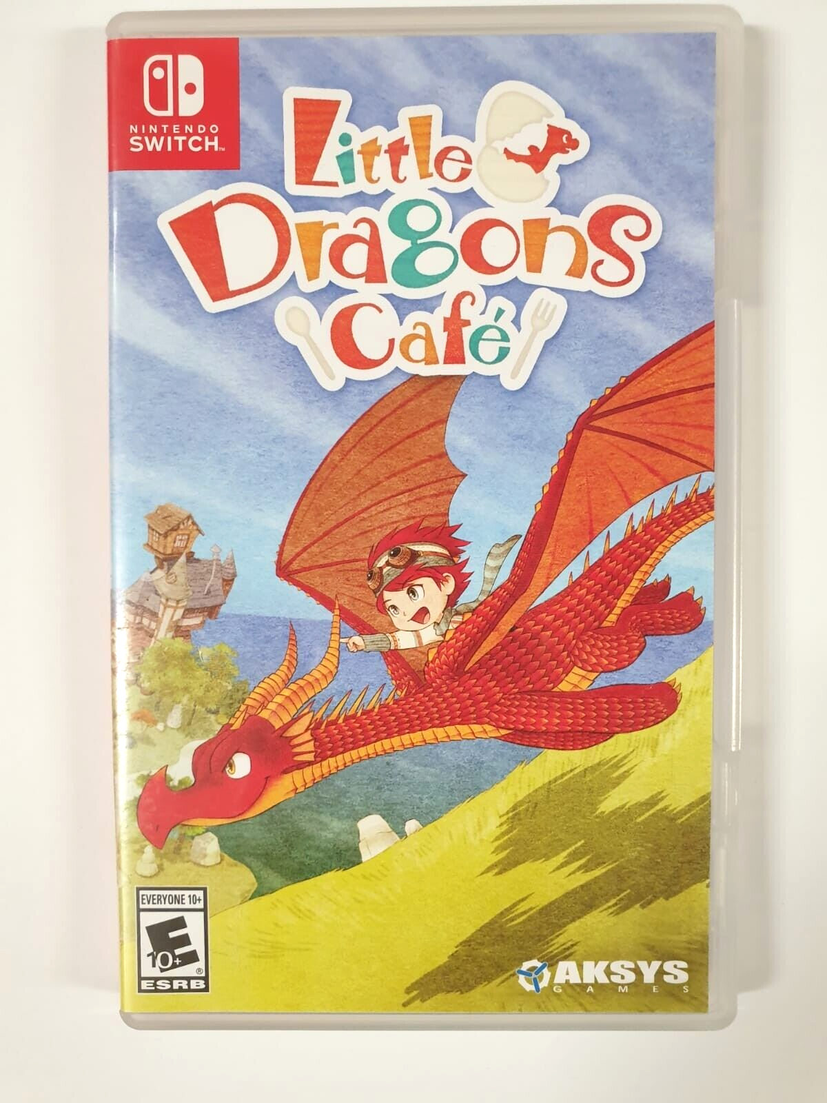 NINTENDO USED SWITCH GAME LITTLE DRAGONS CAFE!!