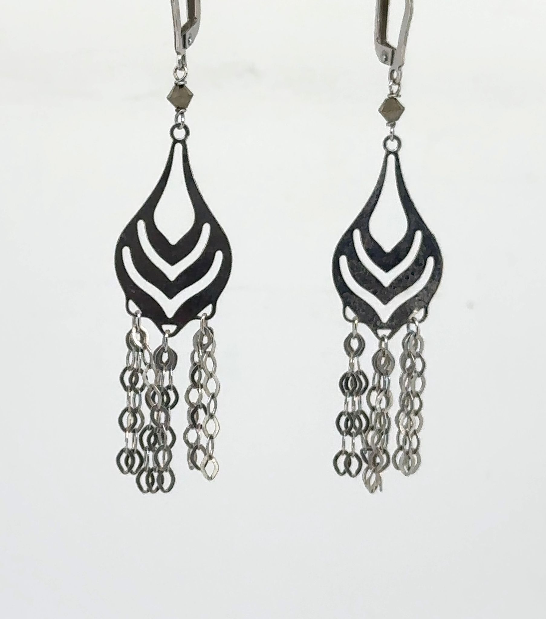 ORNATE COSTUME DROP EARRINGS
