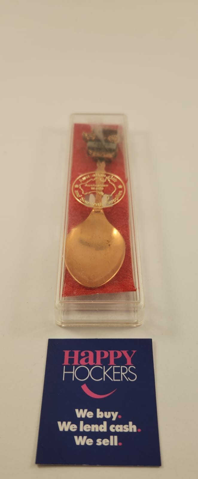 AUSTRALIAN GIFT AND SOUVENIR SUPPLIES COLLECTIBLE TEASPOON, COBAR NSW